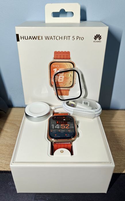 Huawei Watch Fit 5 Pro *Ideał*Gwarancja*Gratisy*