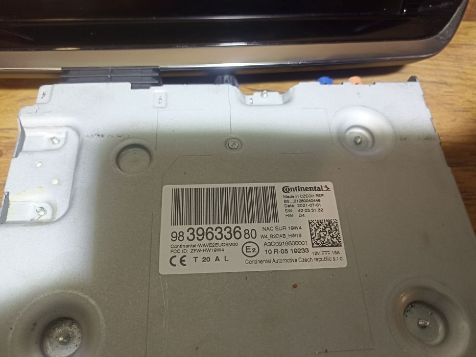 Radio Nawigacja Peugeot 208/2008 II