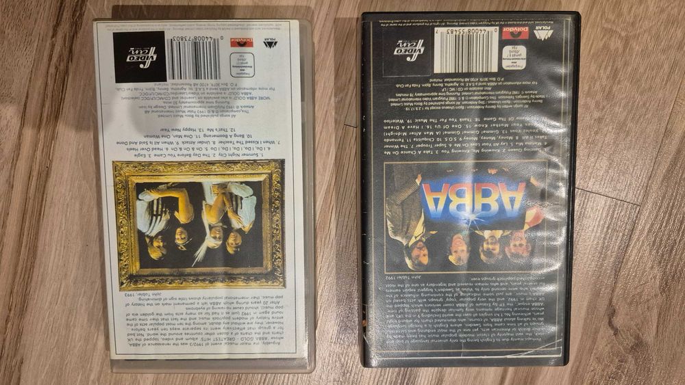 Abba kasety vhs