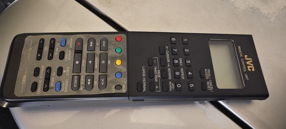 JVC.vhs video gravador