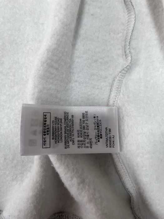 Худі Burberry Cotton-blend hoodie
