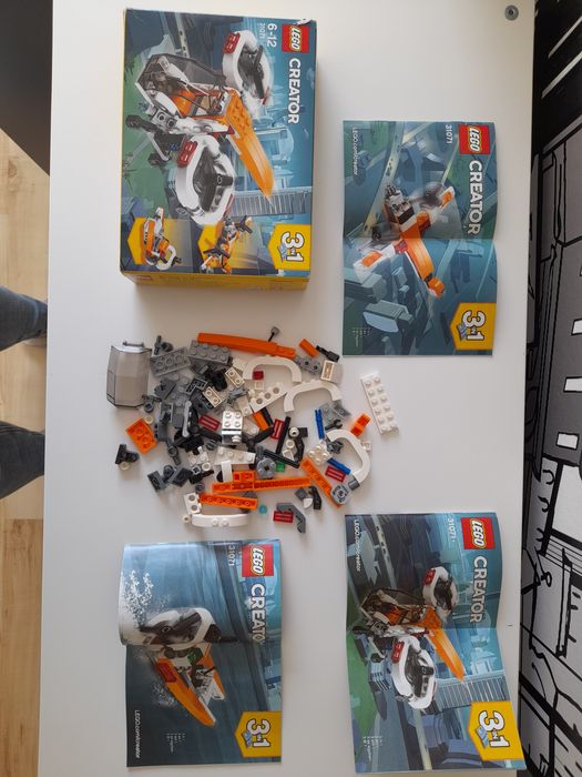 LEGO 31071 Creator 3 w 1 Dron badawczy