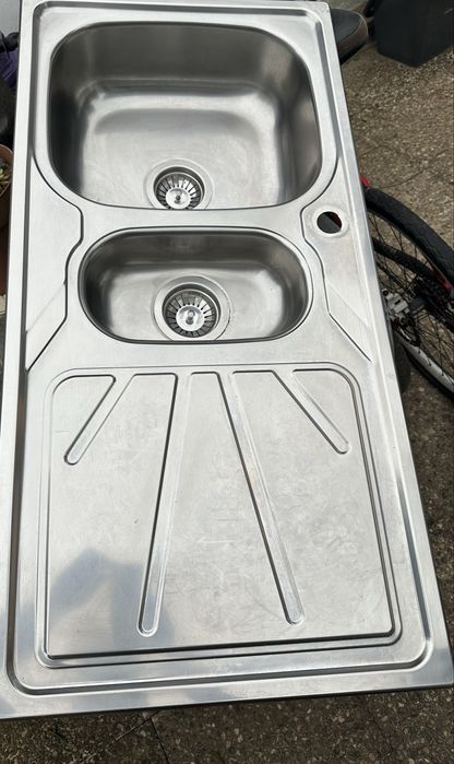 Banca inox 100cm x50cm