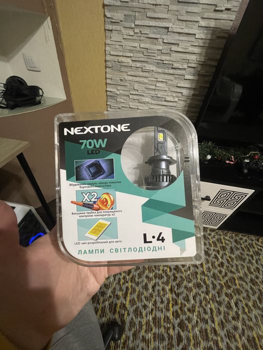 Светодиодные LED лампы для авто NEXTONE L-4 70W новые