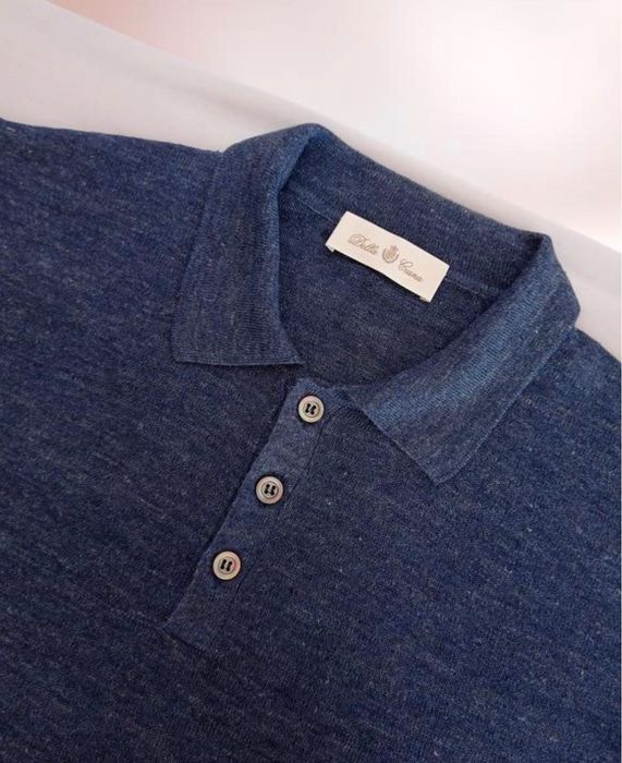 Футболка поло della ciana льняне