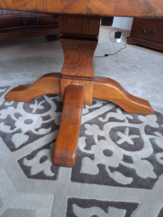 Ława, stolik - dębowy