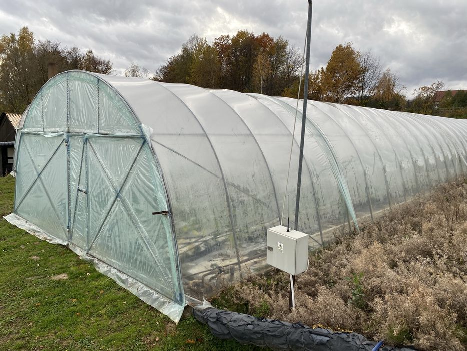 Tunel foliowy 30x7,5 ocynk, z wyposazeniem