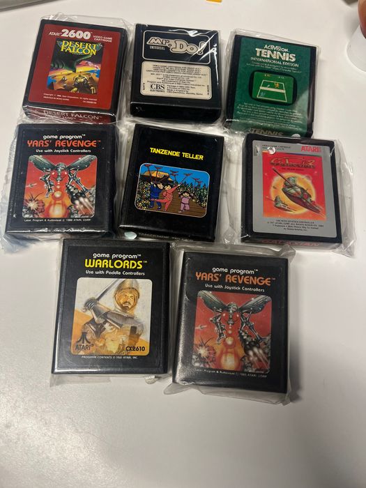Gry Atari 8 sztuk - Retro gry