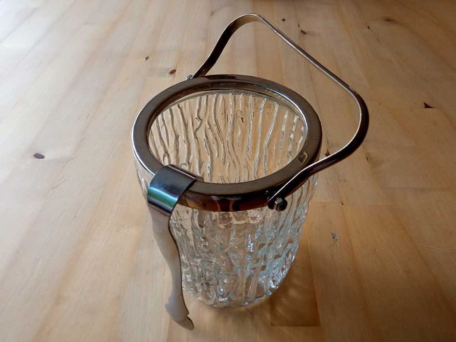 Balde De Gelo Com Pinça