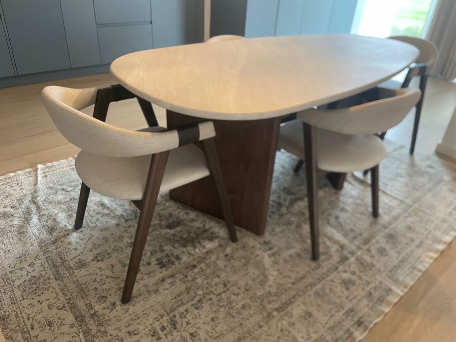 Mesa de Jantar oval 1,8 mt