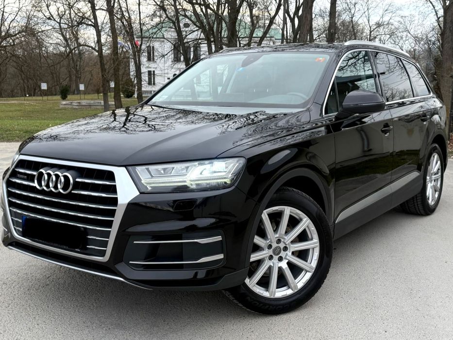 Audi Q7 2017R 3.0TDI 272KM*Quattro*SalonPL*Matrix*Panorama*Alu21*Czarna*Ledy*