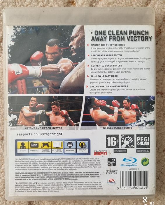Fight Night round 4 Ps3