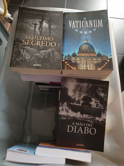 3 livros de José Rodrigues dos Santos