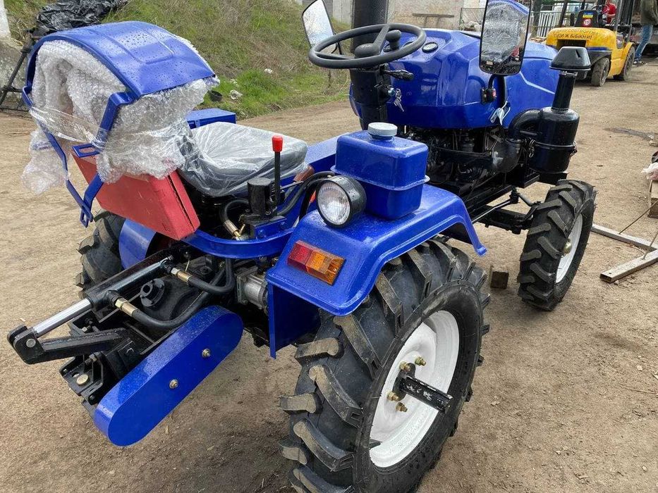 Мототрактор ЗУБР-250 Z+Плуг 2-х корп,Фреза,Доставка,ЗІП,Кредит!