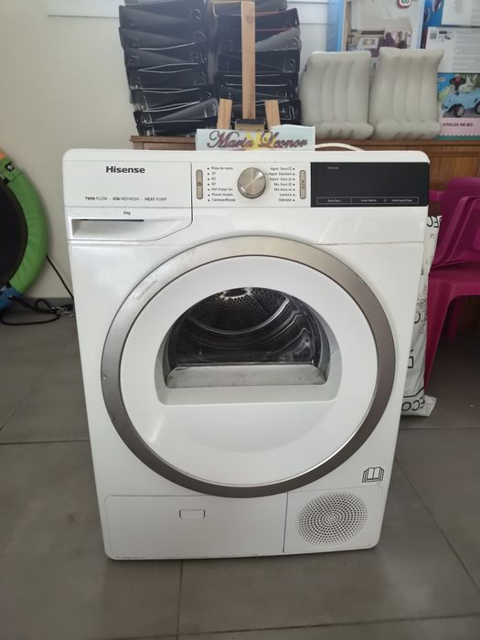 Máquina de secar roupa Hisense (8kg) – para reparar