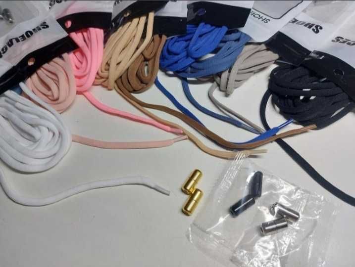 Еластичні шнурки без зав'язок у взуття кросівкиЭластичные шнурки без завязок