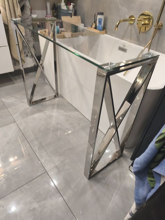 Toaletka konsola glamour 80/100/35 odbiór osobisty Serock lub Warszawa