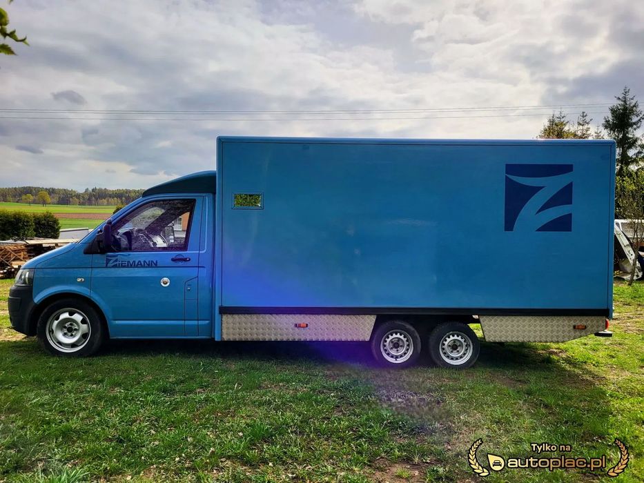 Volkswagen T5 Transporter 3 osie  160tyś/km ORG!!! Pomoc Drogowa Food Truck Warsztat Bankowóz