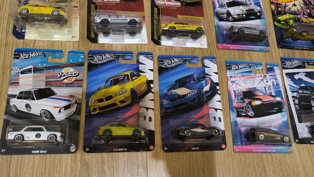 Zestaw hot wheels, BMW, audi, honda, premium