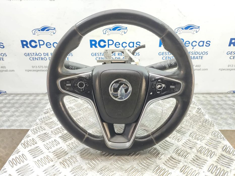 Volante completo pele Opel Insignia A Facelift multifunções