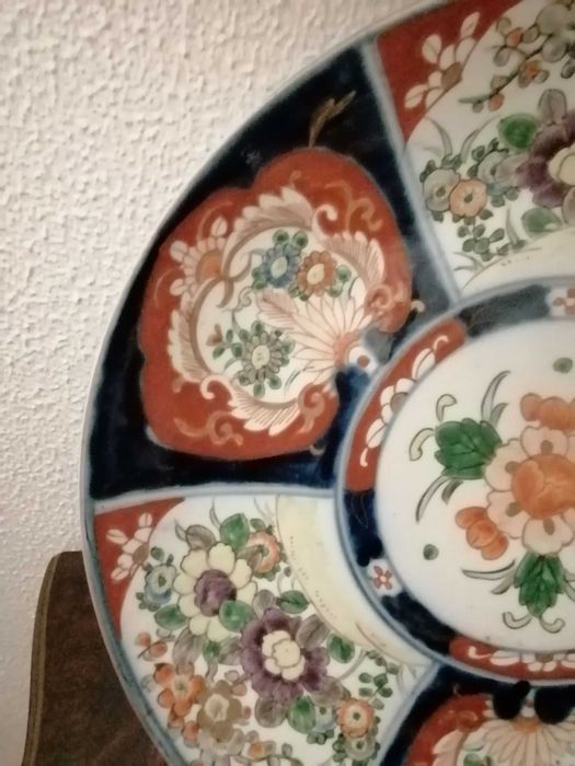 Prato Grande Dimensão Porcelana "IMARI" 37cm