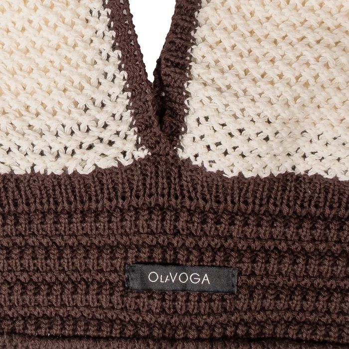 O’la Voga / komplet damski SOLO / brown / rozm XS