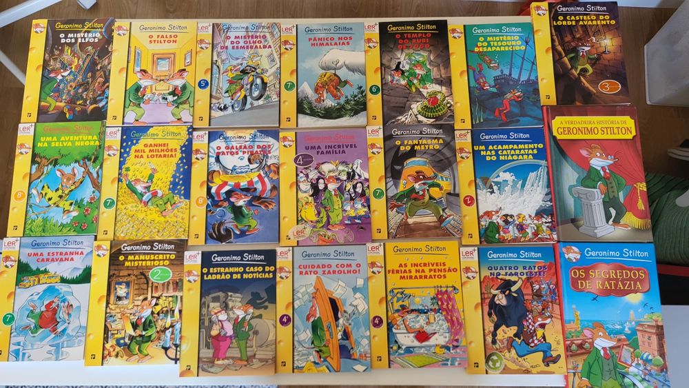 Livros Gerónimo Stilton