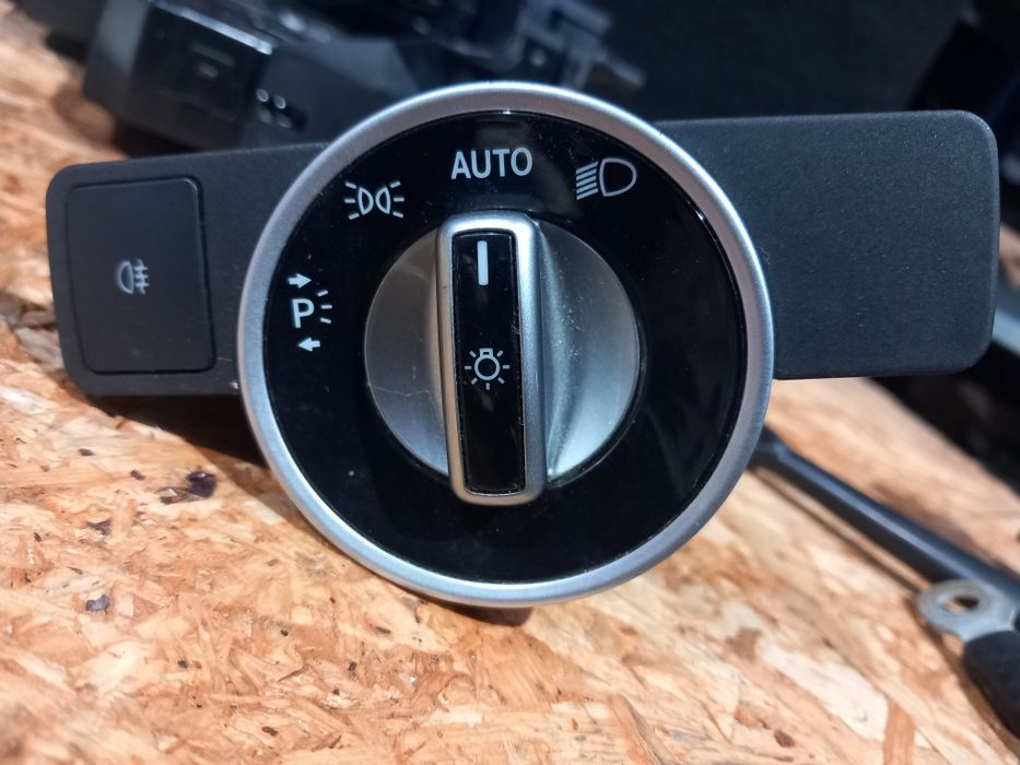 Comando do rádio interruptor luzes Mercedes Classe E W212