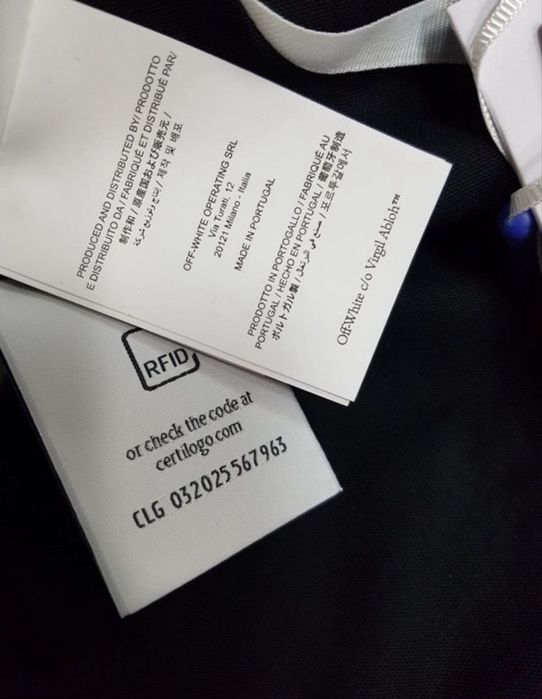 Футболка Off-White чорна | Розмір M | Нова | Premium якість