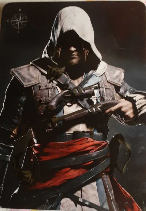 Caixa Assassins Creed Black Flag nova