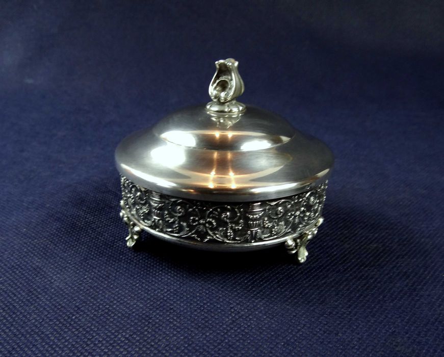 Srebrne puzderko na biżuterię próba 3 Biamet