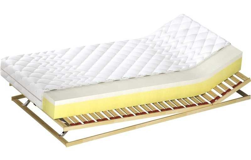 Materac Bahrain 140x200 z pianką termoelastyczną Silver Active