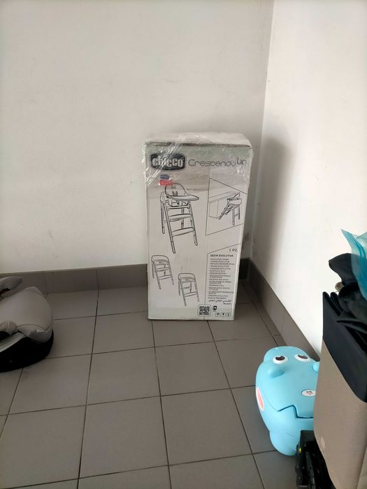 Cadeira da papa Chicco crescendo