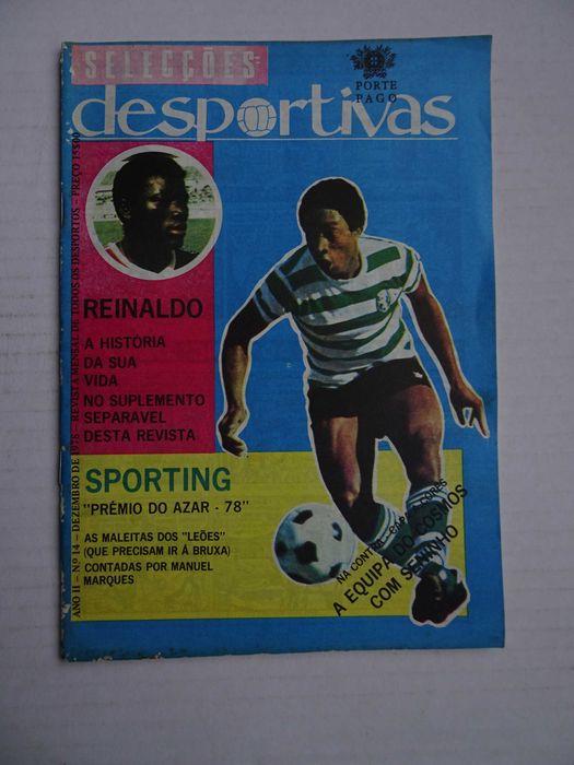Revista Selecções Desportivas nº 14 - 1978 Sporting