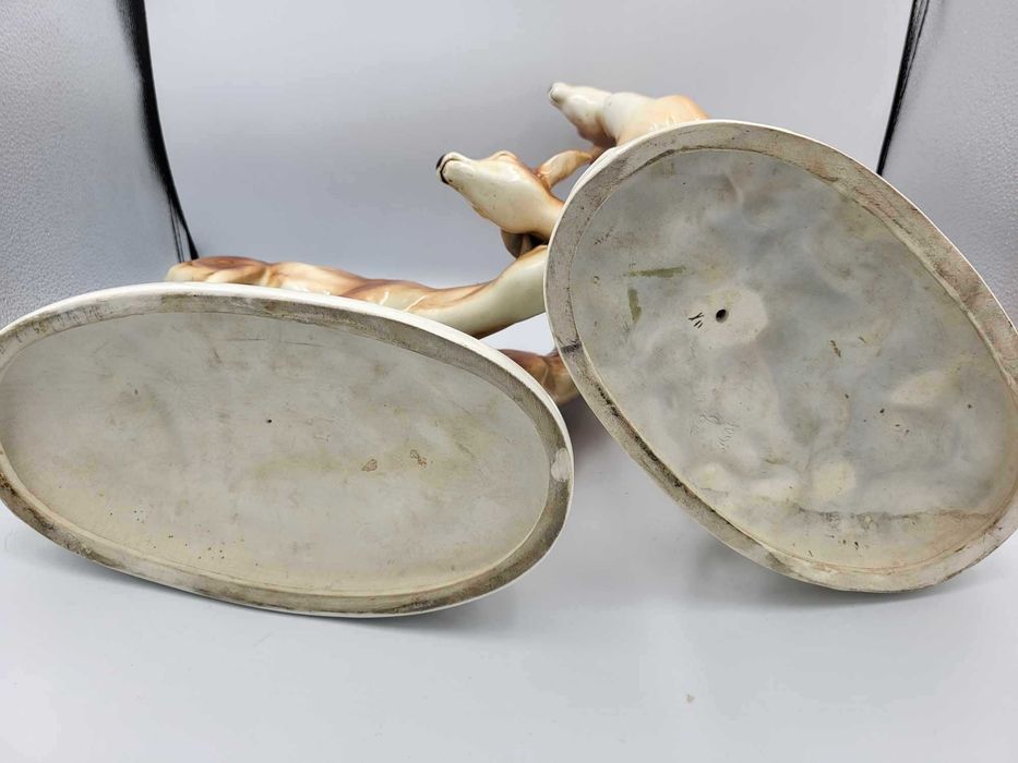 2 sztuki sarny,figurki,Royal Dux,cena za 2 sztuki