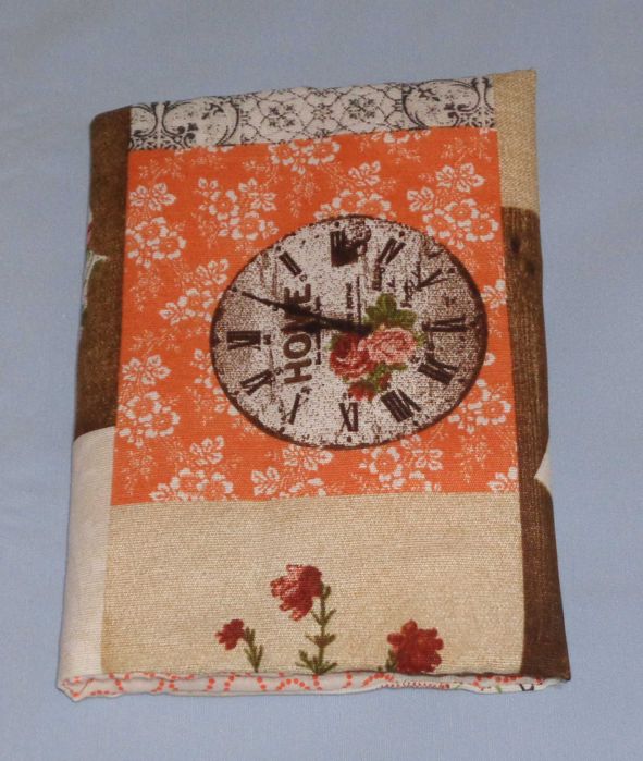 Capa para livros em tecido modelo 135 (NOVA)