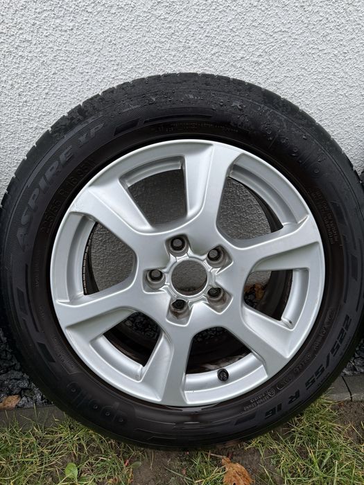 Felgi 5x112 z oponami lato 16 oryginal Audi
