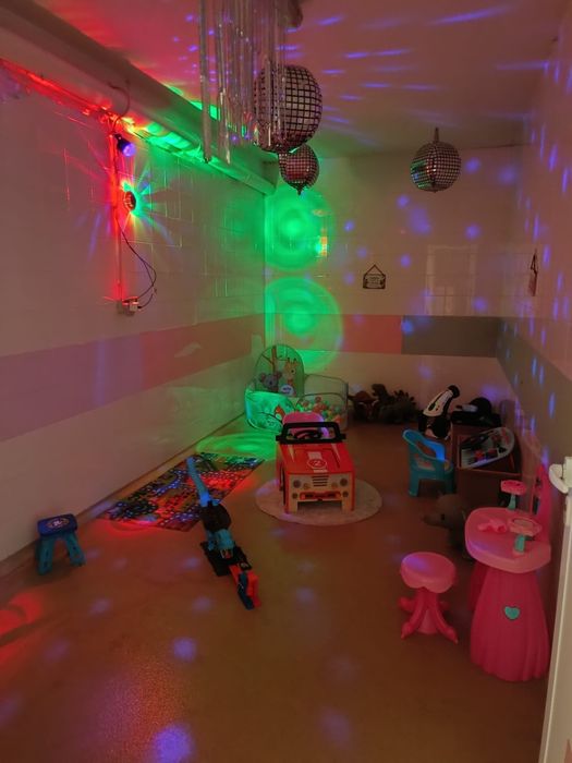 Espaço para festas/decoração