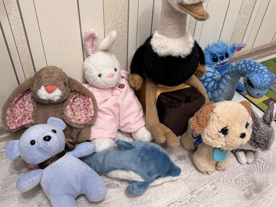 Игрушки мягкие очень красивые