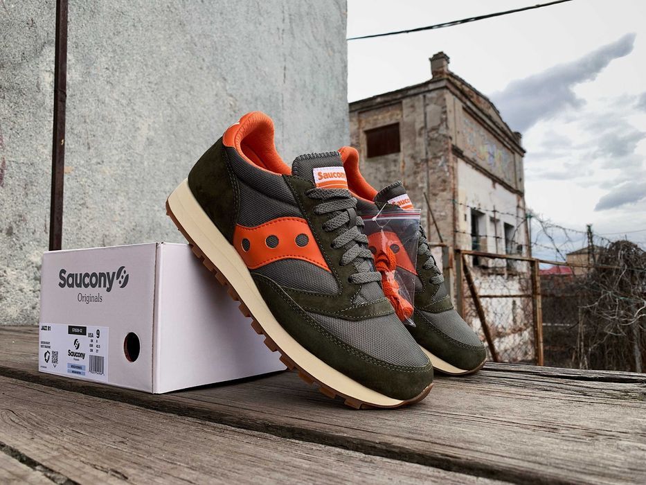 Мужские кроссовки Saucony Jazz 81 (6 цветов) ОРИГИНАЛ бестселлер!