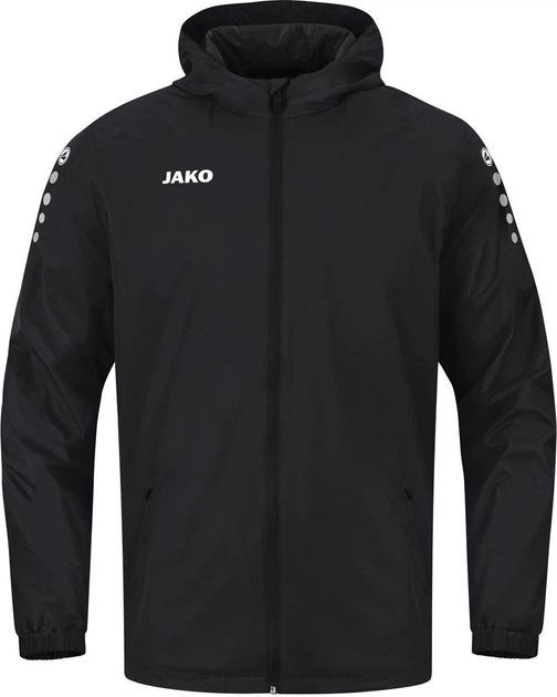 Дощовик Вітрівка дитячий Jako TEAM 2.0 чорний розмір 110-116