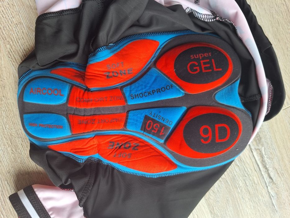 Strój 2 częściowy damski rowerowy profesjonalny  M