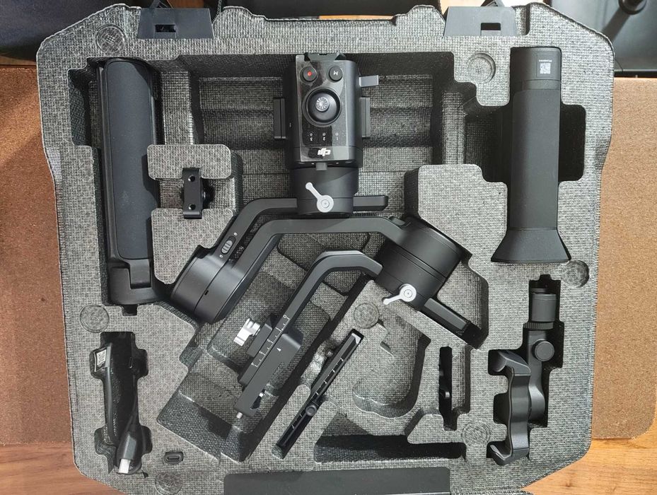 Gimbal DJI ronin SC como novo (kit completo)