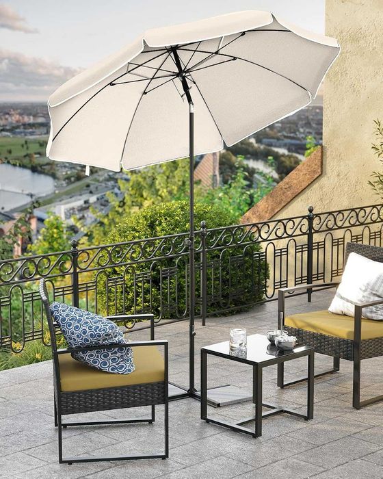 Nowy parasol / śr. 160cm /  uchylny / regulowany / SONGMICS / W1219!