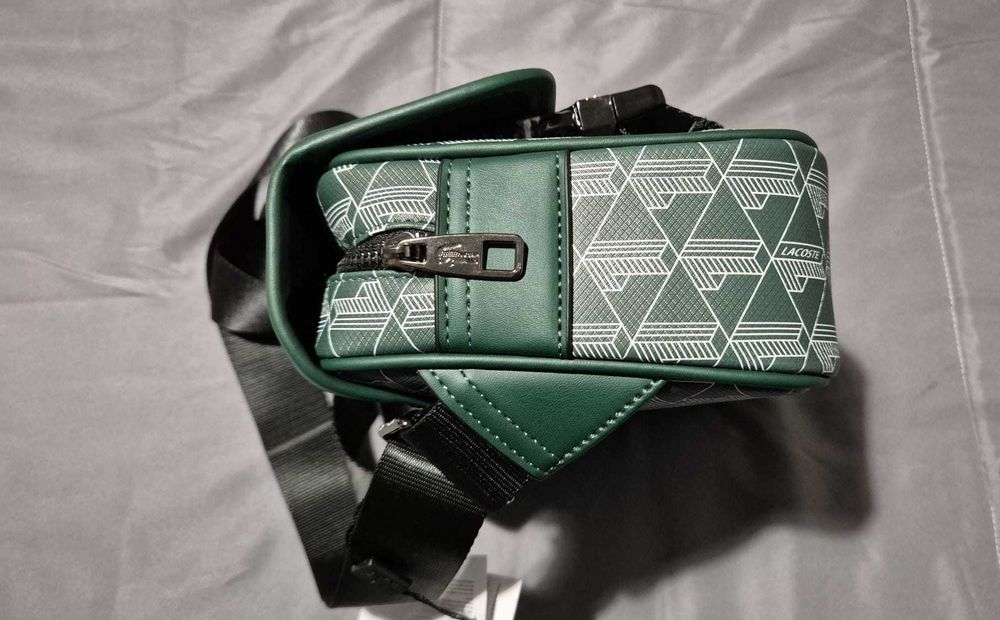 Bolsa / Mala a Tiracolo LACOSTE The Blend - Verde - nova