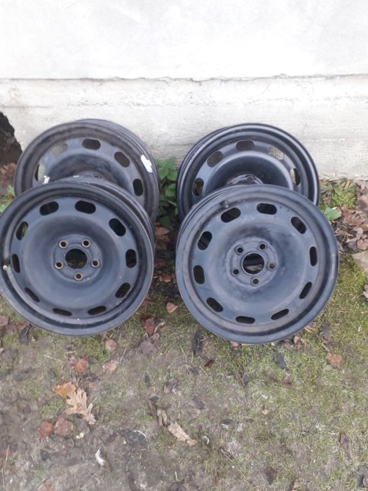 Felgi stalowe 15 5x100 Volksfagen Golf IV Audi Skoda Seat et38 4sztuki