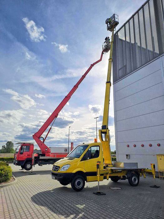 Podnośnik koszowy 20m,25m,30m,35m 45m zwyżka Legionowo i okolice