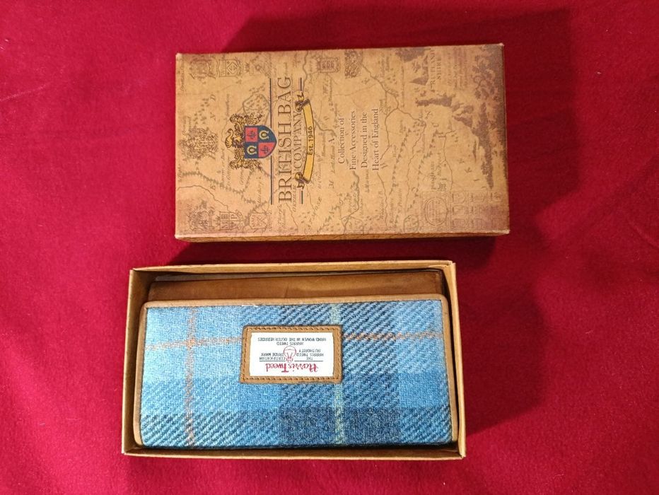 Женский кошелек  British bag, Harris Tweed