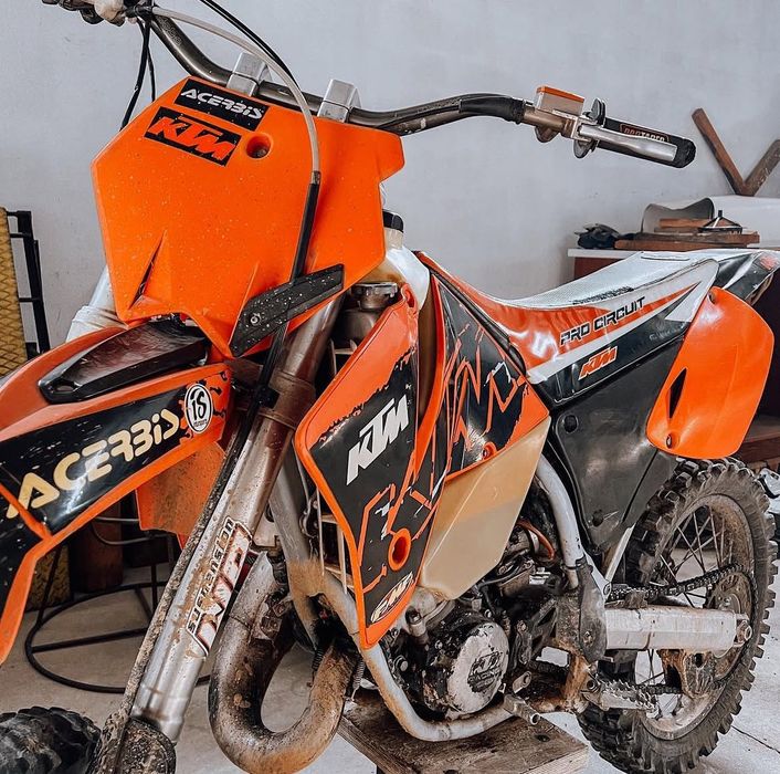 KTM 125 exc (não matriculada)