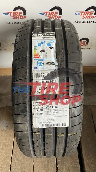1шт нове 235/50R18 Goodyear Eagle F1 Asymmetric 3 101Y